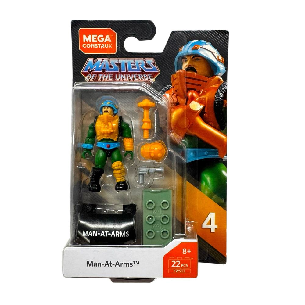 Mega Construx Masters of the Universe MAN-AT-ARMS Series 4 FWV52